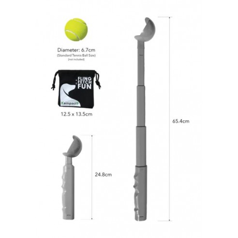 Kompact 9 Telescopisch Ballenwerper 25 cm tot 58 cm