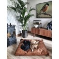 Maxxnobel Hondenkussen - Lederlook Cognac Small 80x55