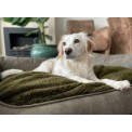 Maxxnobel Orthopedische Sofa - Lederlook Olijf 120x85 