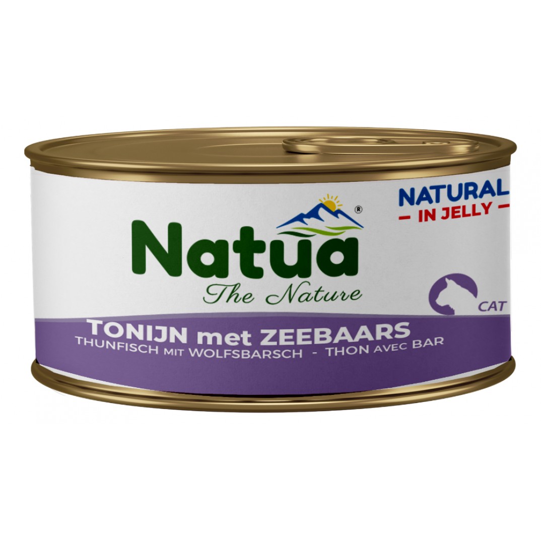 Natua Natural Jelly – Tonijn met Zeebaars 85 g