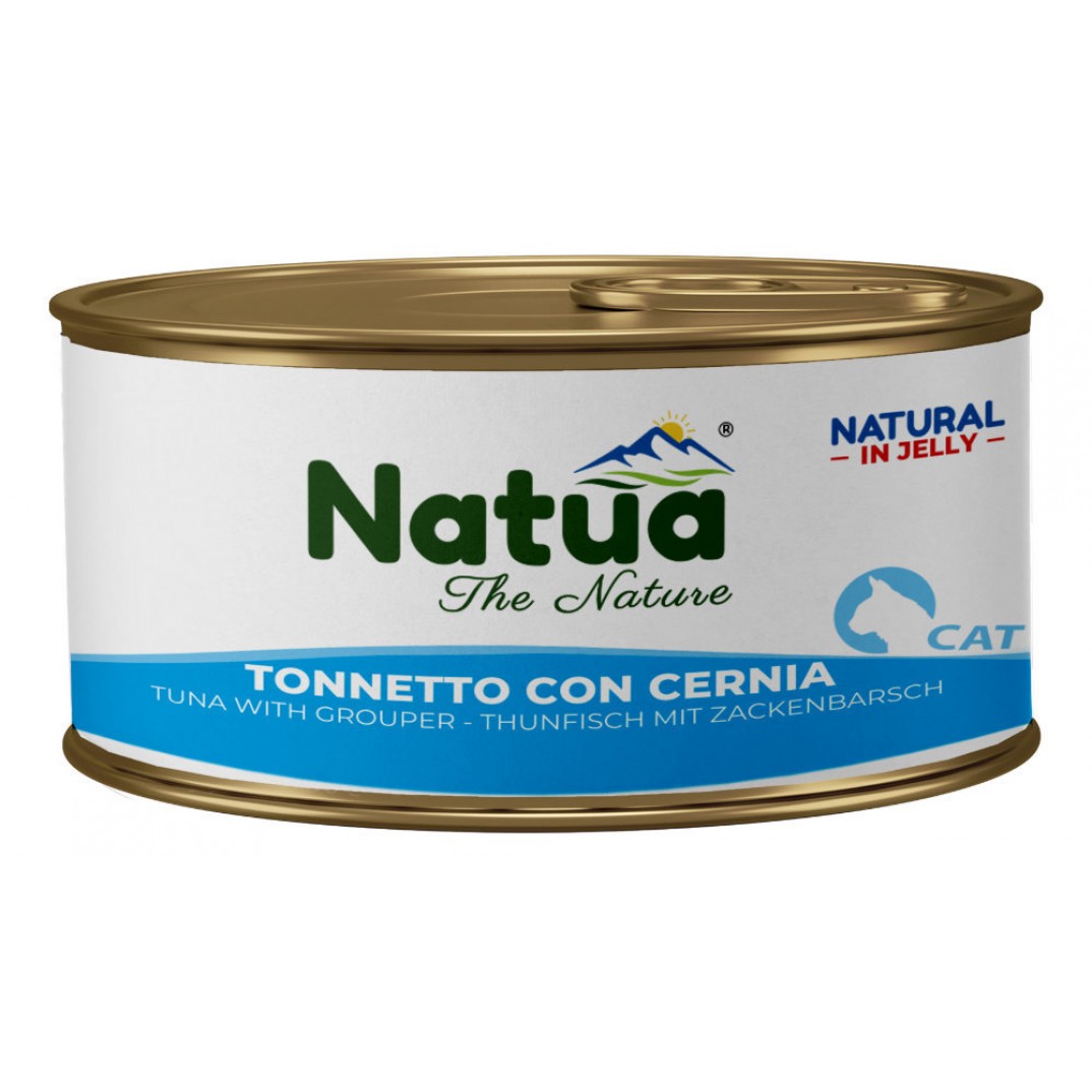 Natua Natural Jelly tonijn met tandbaars 85g kattenvoer