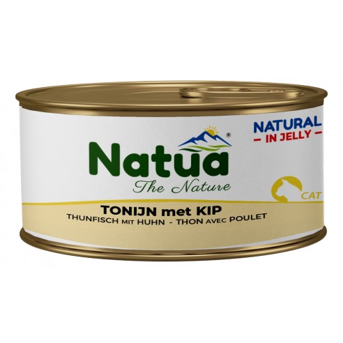 Natua Natural Jelly Tonijn met kip 85 gram 