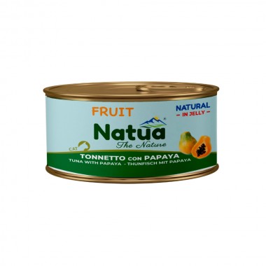 Natua Natural Jelly Tonijn met Papaya Kat 85 gram