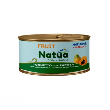 Natua Natural Jelly Tonijn met Papaya Kat 85 gram