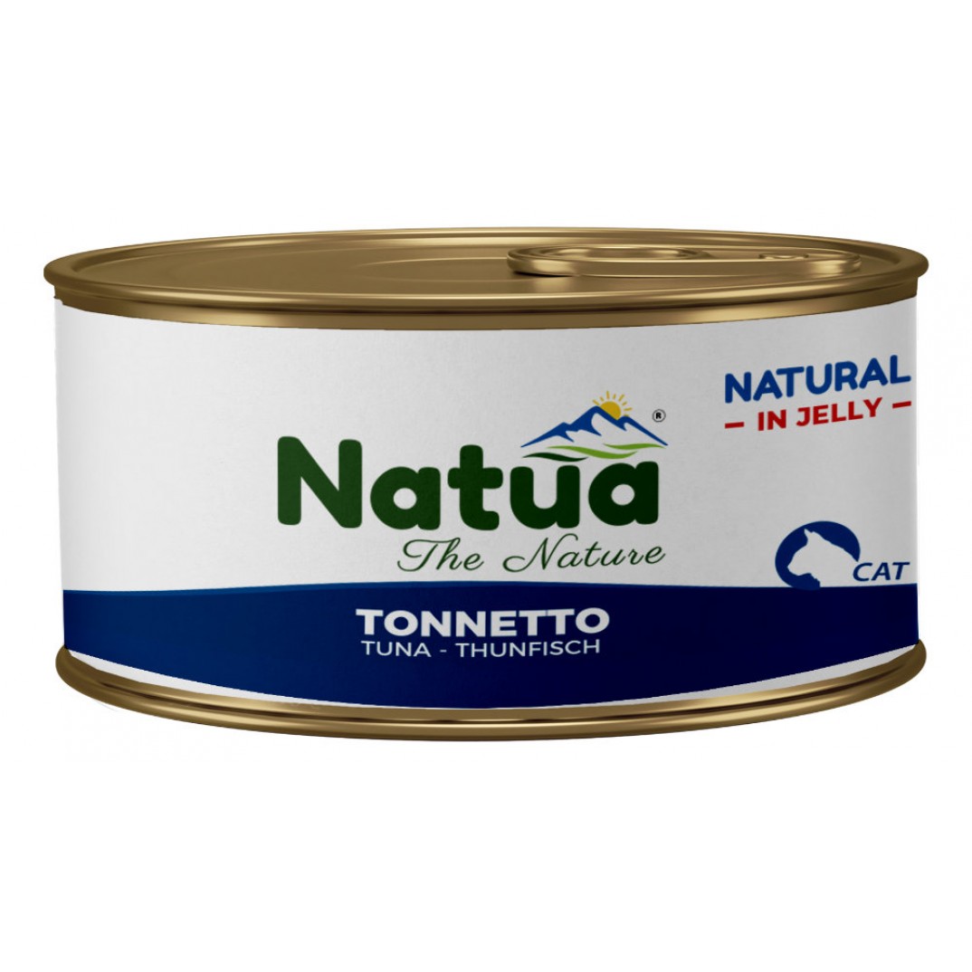Natua Natural Jelly tonijn 85 gram kattenvoer blikje