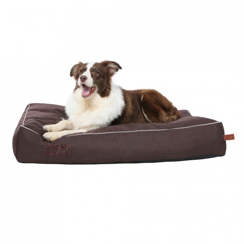 Pet-joy Doggy Siësta Strong Brown L 100x70x15cm