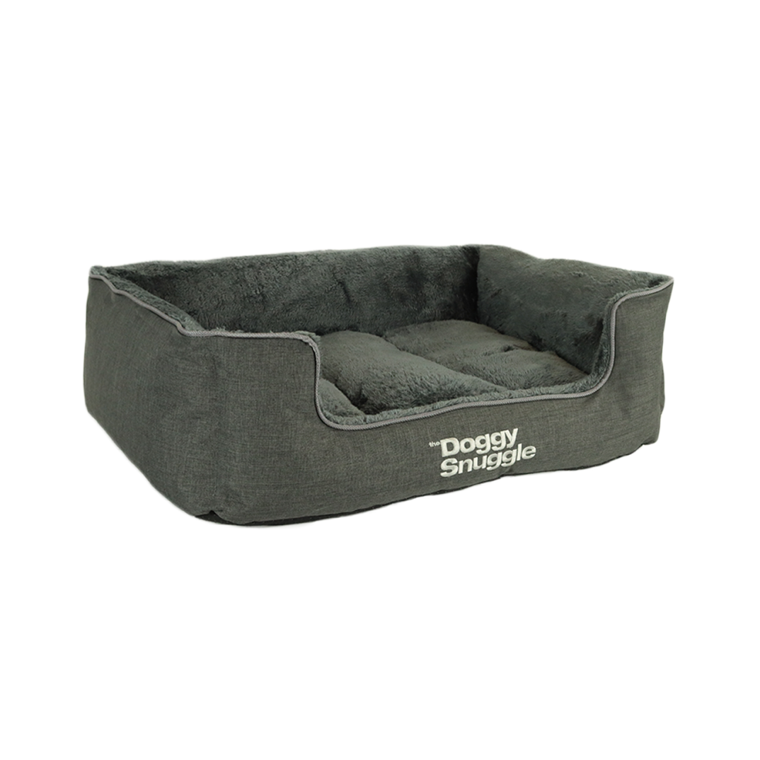 The Doggy Snuggle Black - Nylon en Teflon Maat M 65x50x20