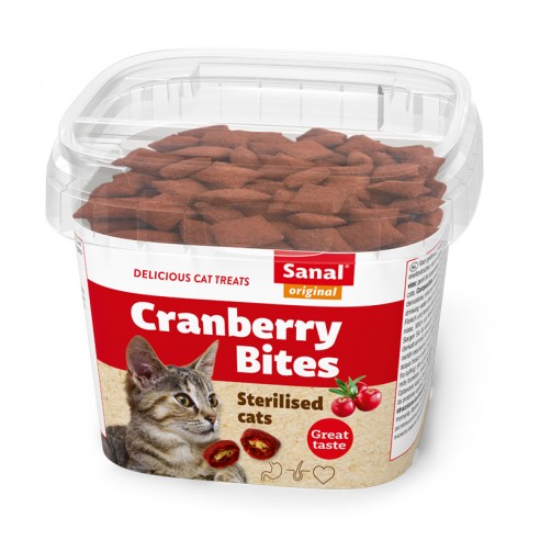 Sanal Cranberry & Chicken Bites Cup 75g