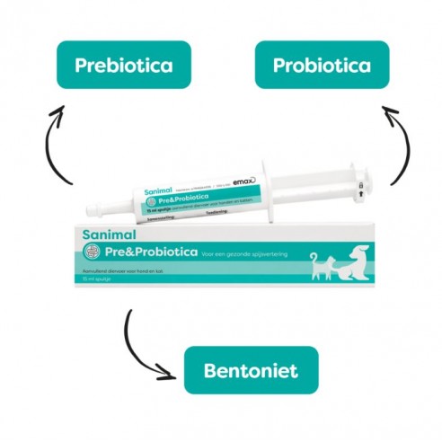 Sanimal Pre en probiotica 15ml