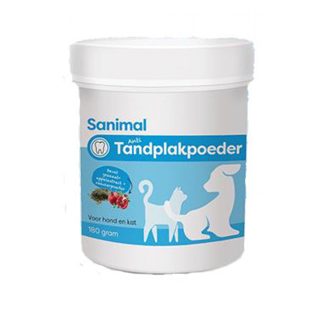 Sanimal Anti-Tandplakpoeder 180g