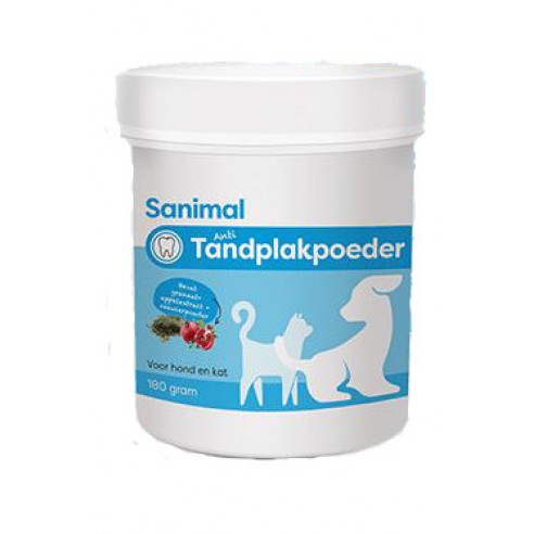 Sanimal Anti-Tandplakpoeder 180g
