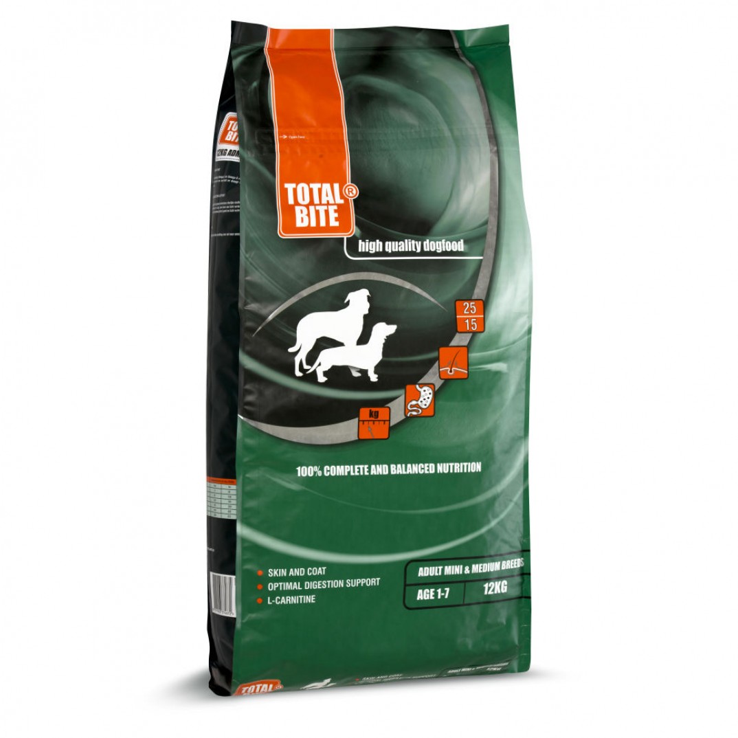 Total bite Adult mini en medium 12kg