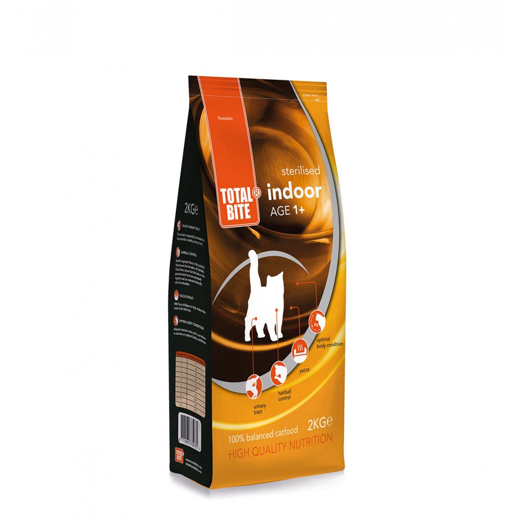 Total Bite cat indoor sterilised 2 kg