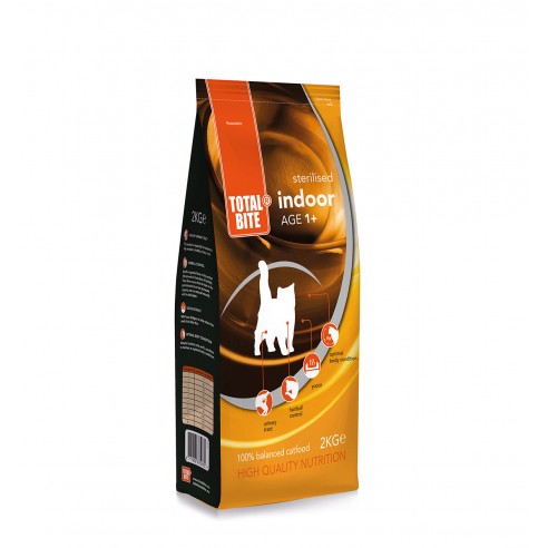 Total Bite cat indoor sterilised 2 kg
