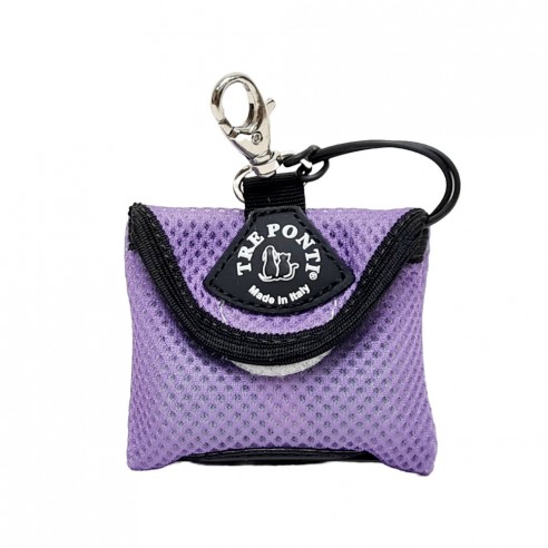 Tre Ponti poepzakjes houder mesh -  lila