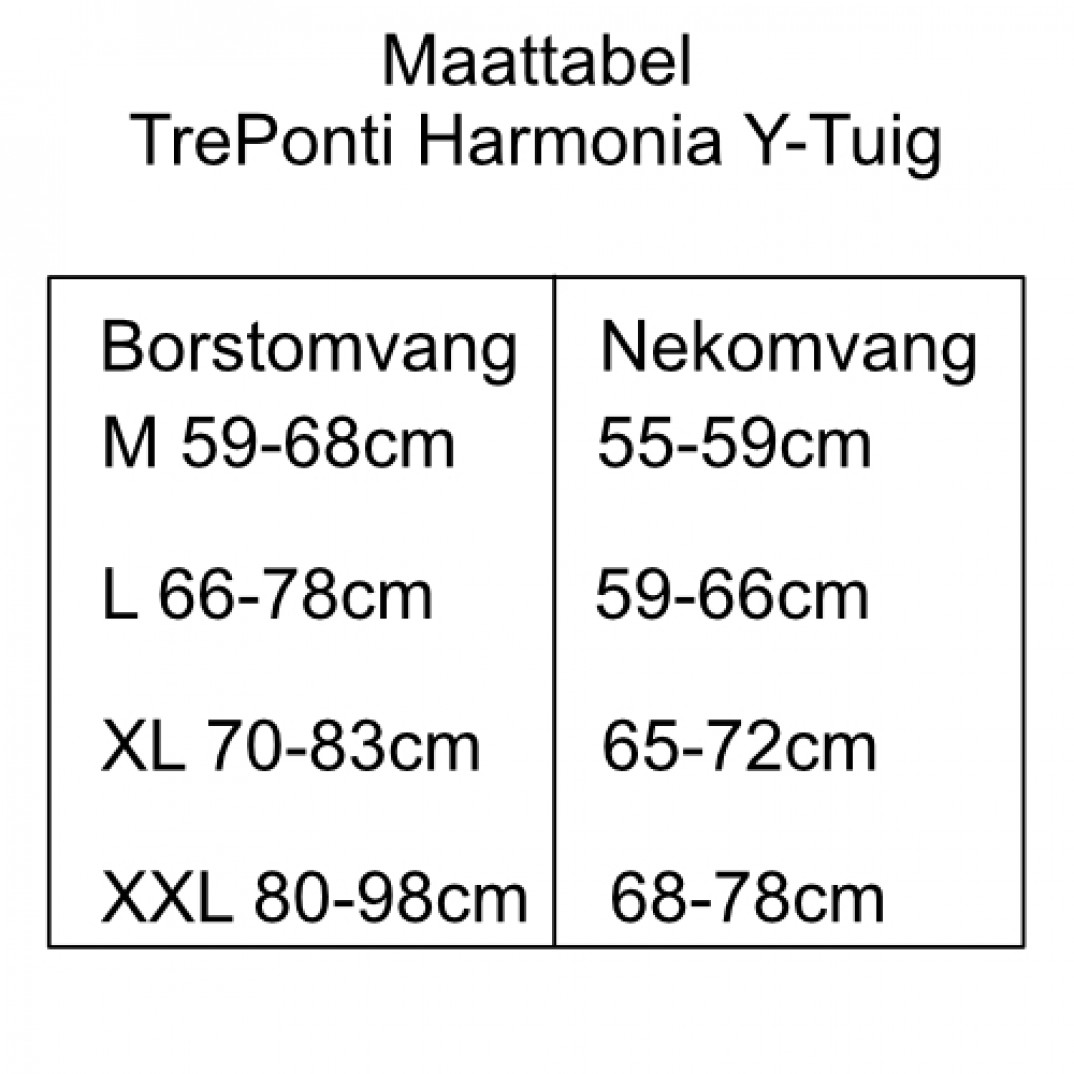 Tre Ponti Harmonia Y-Tuig Nero