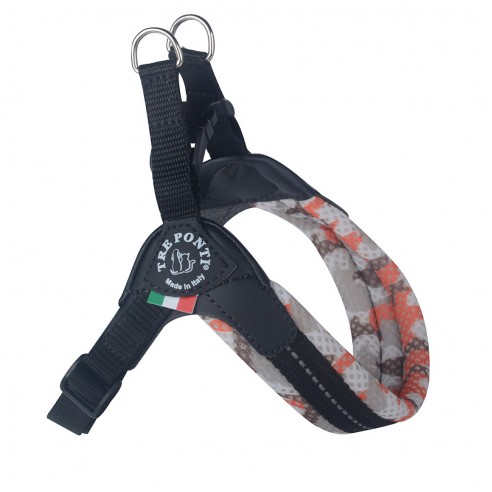 Tre Ponti Fibbia mesh verstelbaar special - camouflage Magma