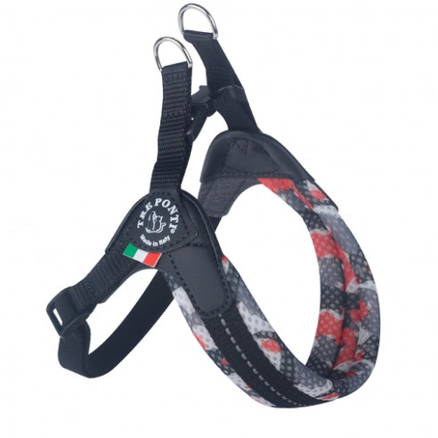 Tre Ponti Fibbia mesh verstelbaar special - camouflage Lava