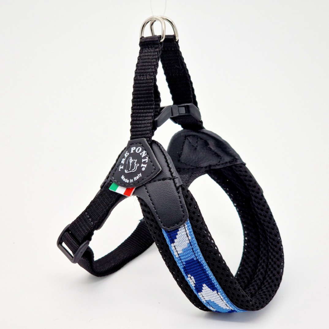 Tre Ponti Fibbia Verstelbaar Penny - Camou Blauw