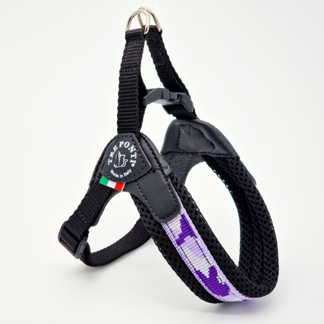 Tre Ponti Fibbia Verstelbaar Penny - Camou Paars