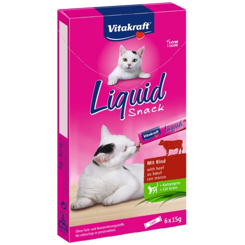 Vitakraft - Liquid Snack met Rund en Inuline