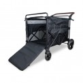 WonderFold Max huisdierenwagen voor honden en katten met ruim interieur en opvouwbaar frame