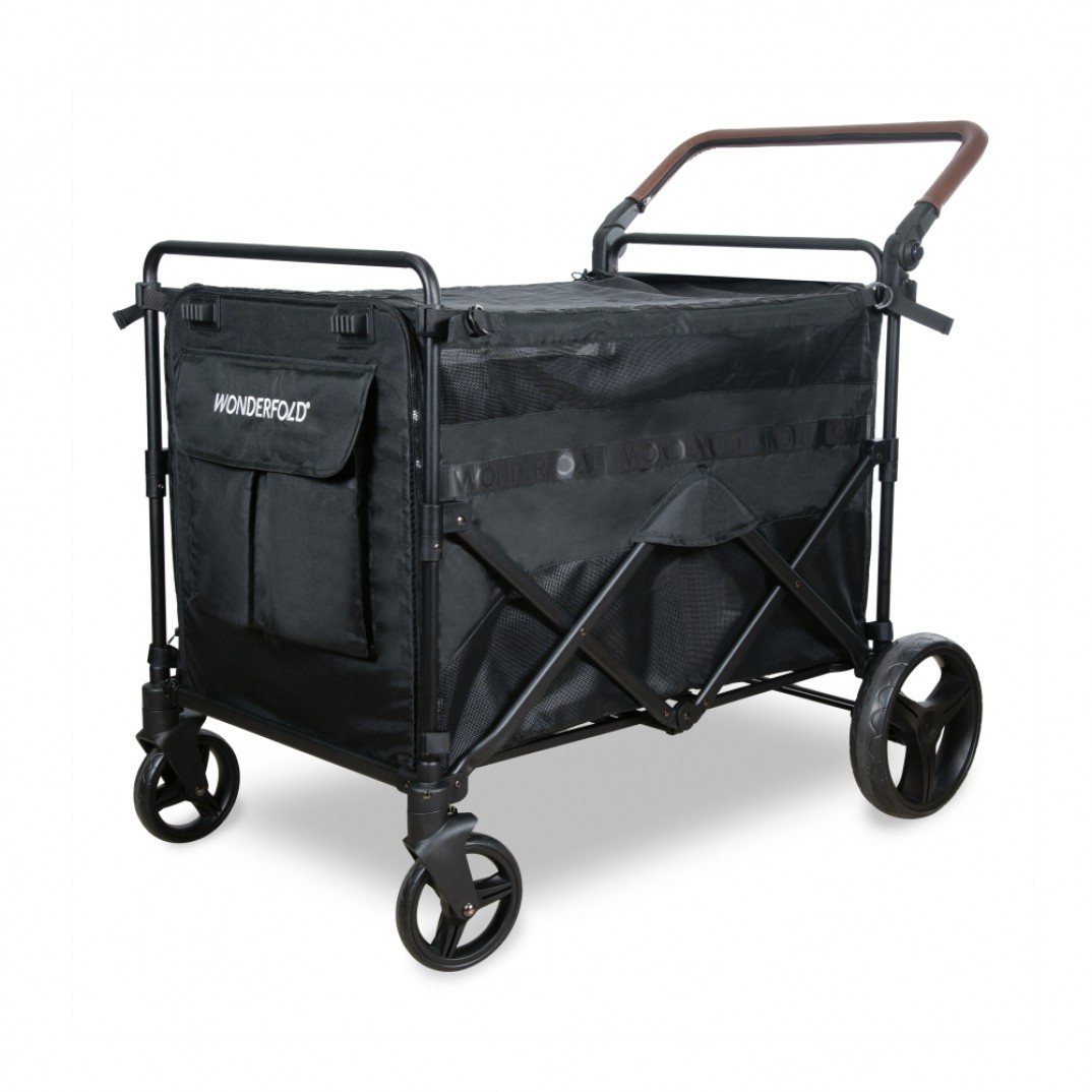 WonderFold Max huisdierenwagen voor honden en katten met ruim interieur en opvouwbaar frame